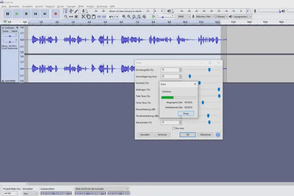 Eigenen Podcast erstellen: 8.2 Audacity – Stimme professionell klingen lassen