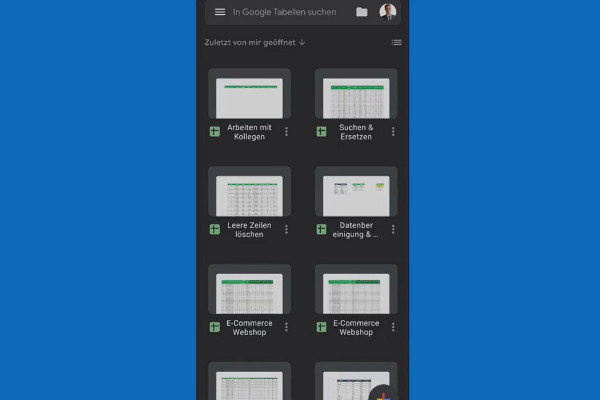 Google Sheets dersi: 6.7 Google Sheets Uygulaması