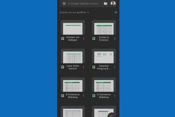 Οδηγός Google Sheets: 6.7 Εφαρμογή Google Φύλλα