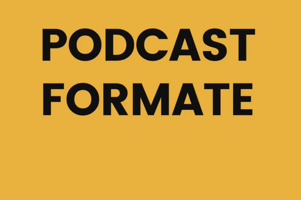 Skapa din egen podcast: Vilka format är populära?