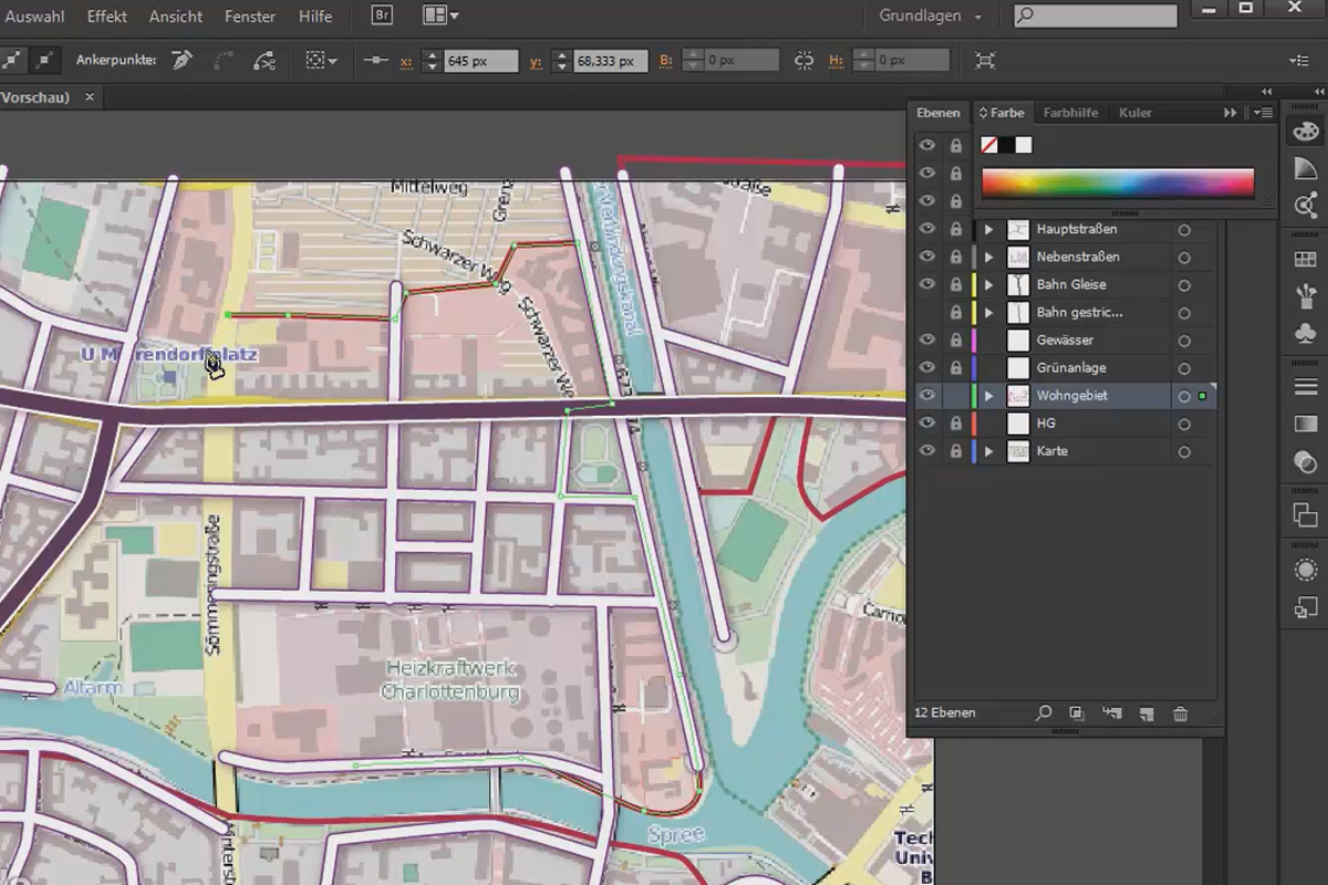Cartography (drawing maps) with Illustrator - Part 3
