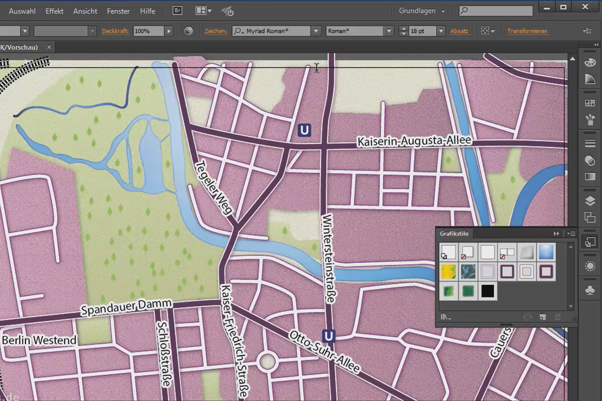 Cartography (drawing maps) with Illustrator - Part 6
