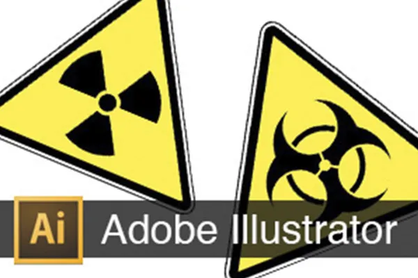 Adobe Illustrator – Konstruowanie znaków ostrzegawczych