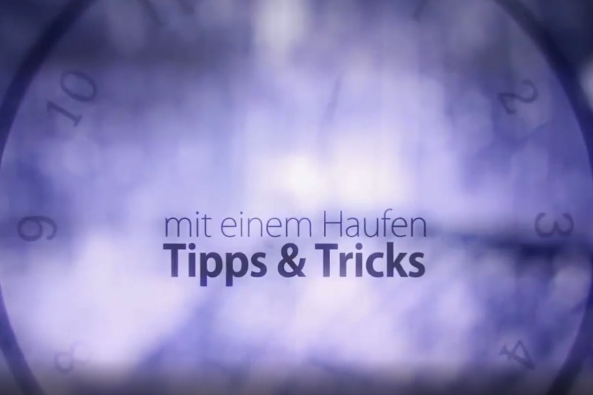 This is what you can expect in the video training "After Effects Workshop DVD - Basics & Tricks"