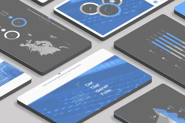 Modello di design "Sky" per PowerPoint