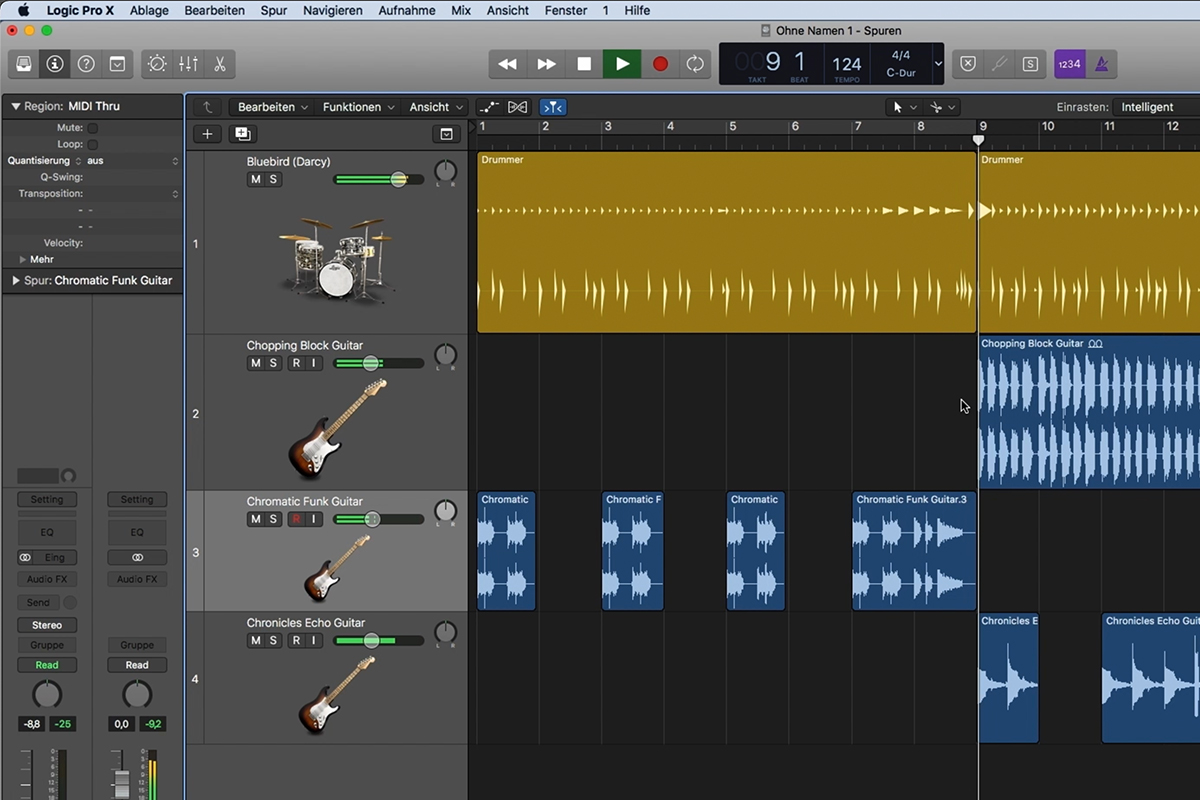 Logic Pro X ile müzik prodüksiyonuna giriş: 3.4 Ses Döngüleri