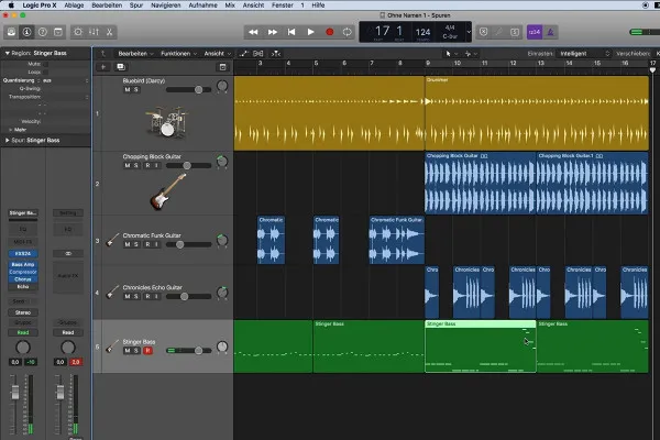 Einstieg in die Musikproduktion mit Logic Pro X: 3.5 Arbeiten mit Softwareinstrumenten (MIDI)