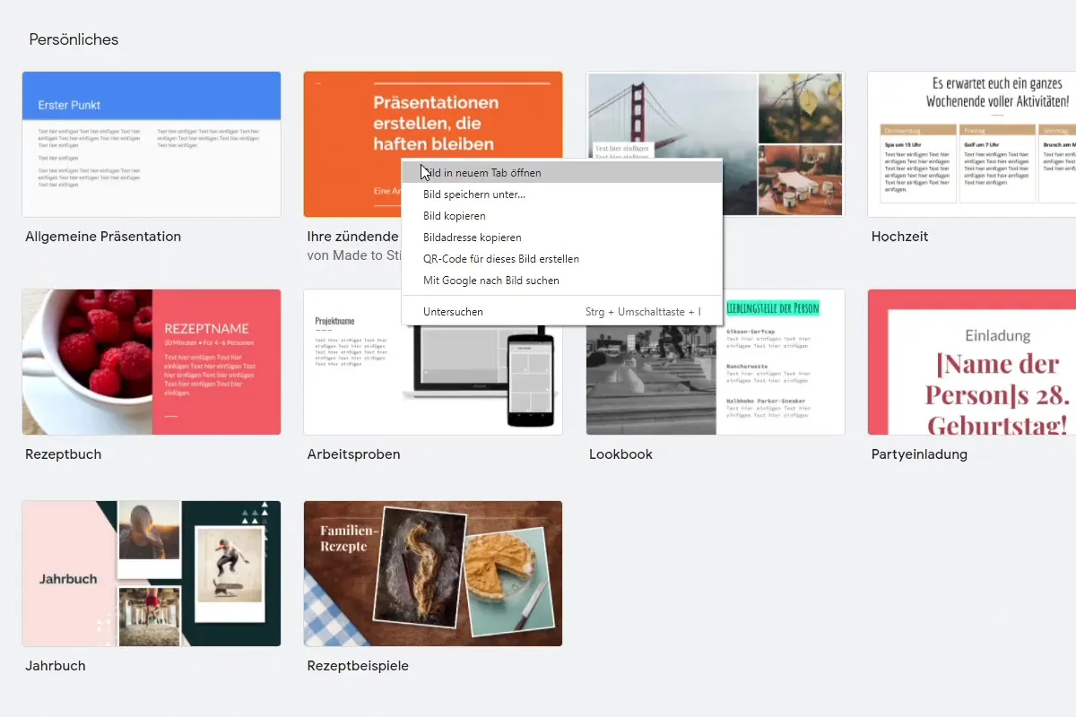 Google Slides-Tutorial: 2.3 | Design-Vorlagen