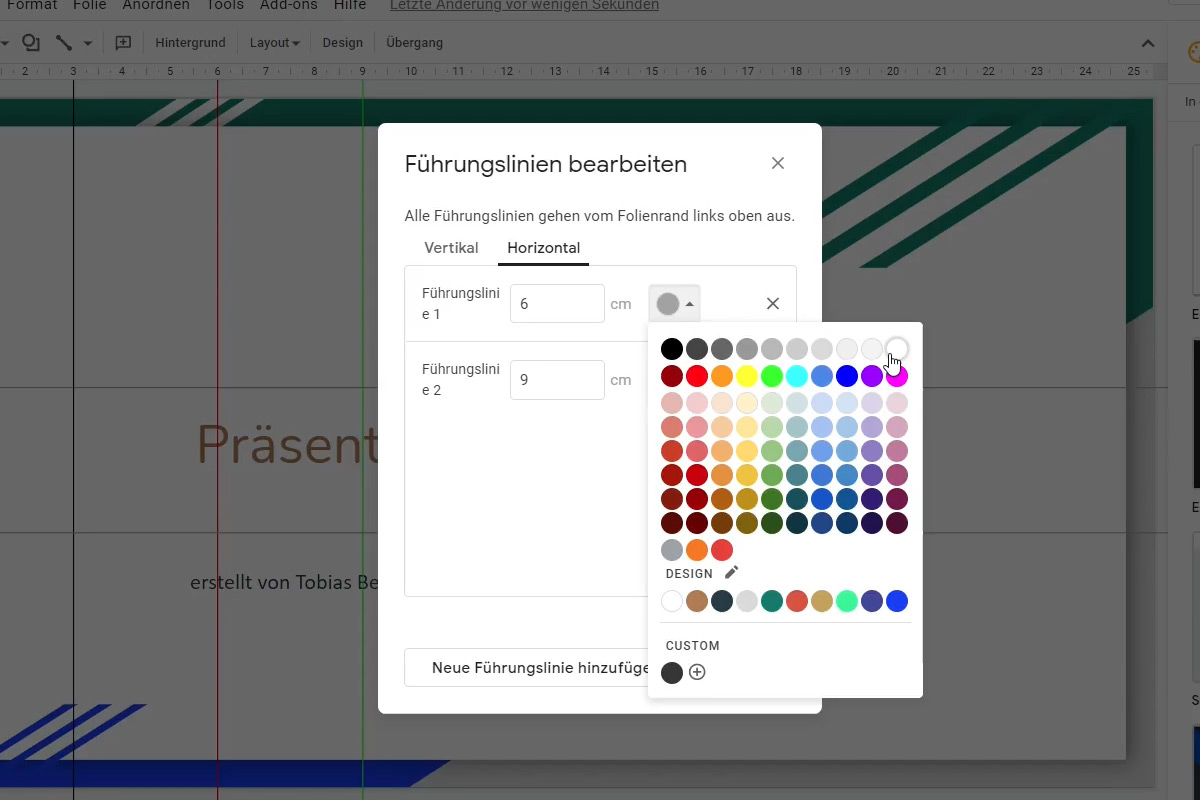 Google Slides: 3.3 | Opciones de diapositivas