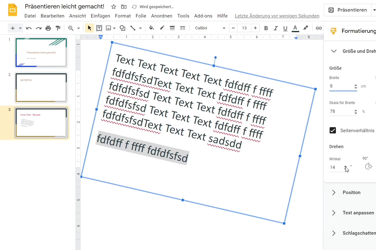 Google Slides: 5.3 | Opciones de texto