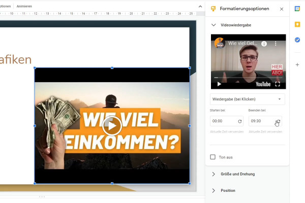 Tutorial di Google Slides: 6.3 | Inserire video