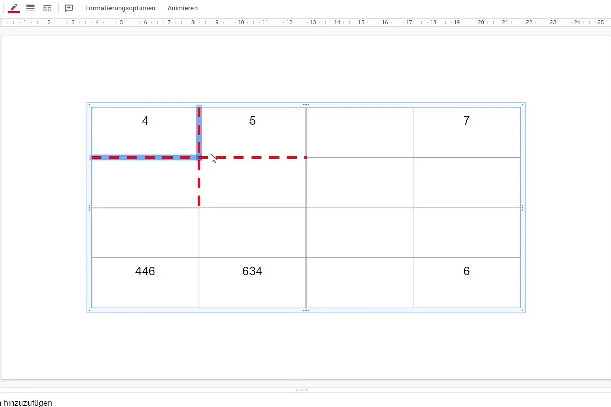 Google Slides-Tutorial: 10.2 | Tabellen formatieren