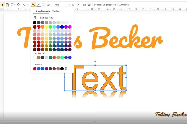 Google Slides-Tutorial: 10.5 | WordArt