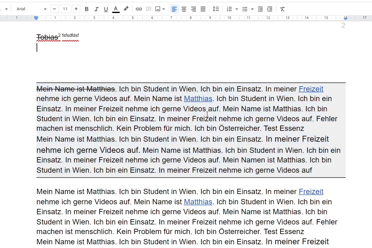Google Docs tutorial: 10.6 | Overview of other text formats - 1