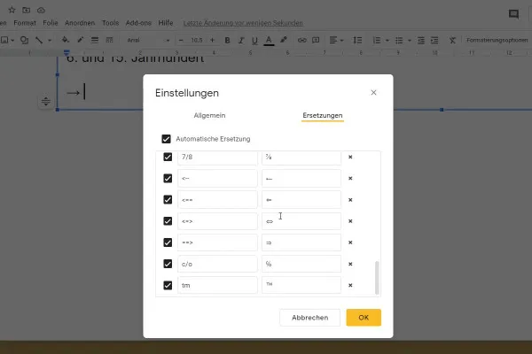 Google Slides-Tutorial: 11.2 | Weiterführende Einstellungen