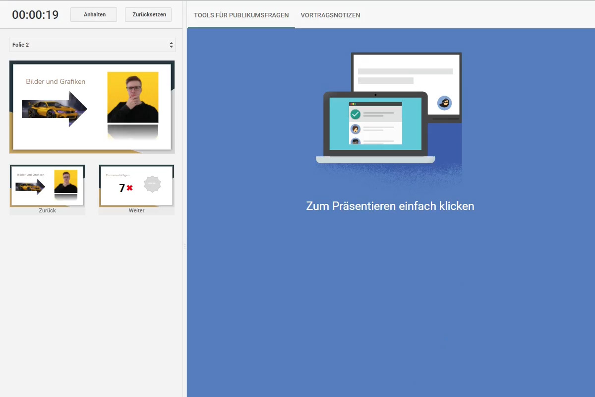 Tutorial de Google Slides: 12.1 | Preparar presentaciones en pantalla