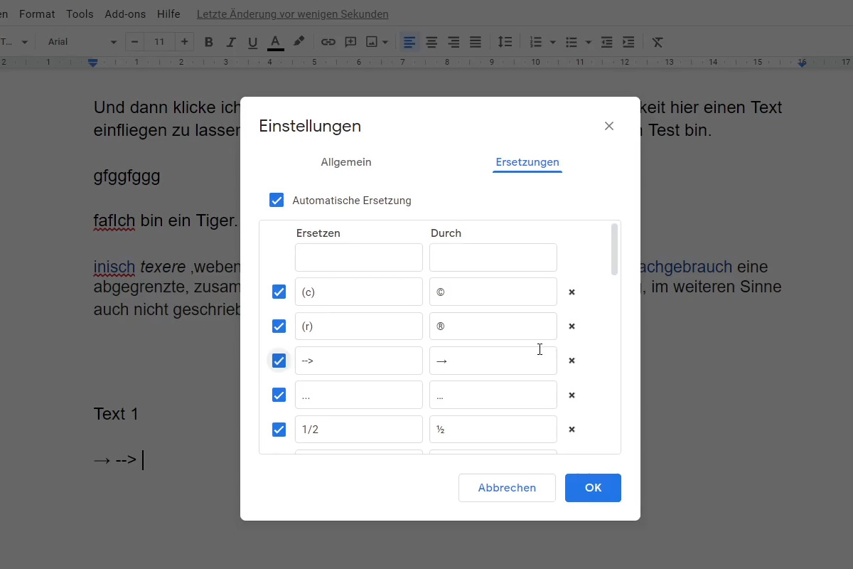 Google Docs tutorial: 12.2 | Advanced settings