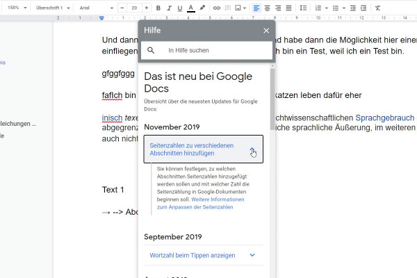 Google Docs tutorial: 12.3 | The help bar