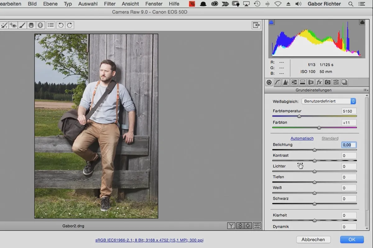 Black Forest: Der Workflow in Photoshop – 02 Raw: Teil 1