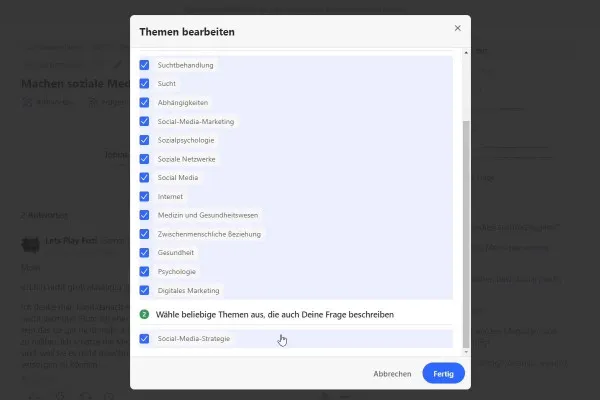 Marketing digitale con Quora: 2.6 | Configurare il profilo.