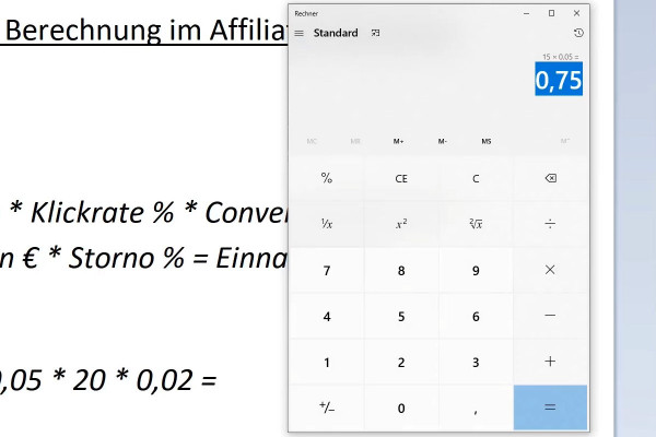 Marketing d'affiliation : 6.3 | Le calcul le plus important dans le marketing d'affiliation