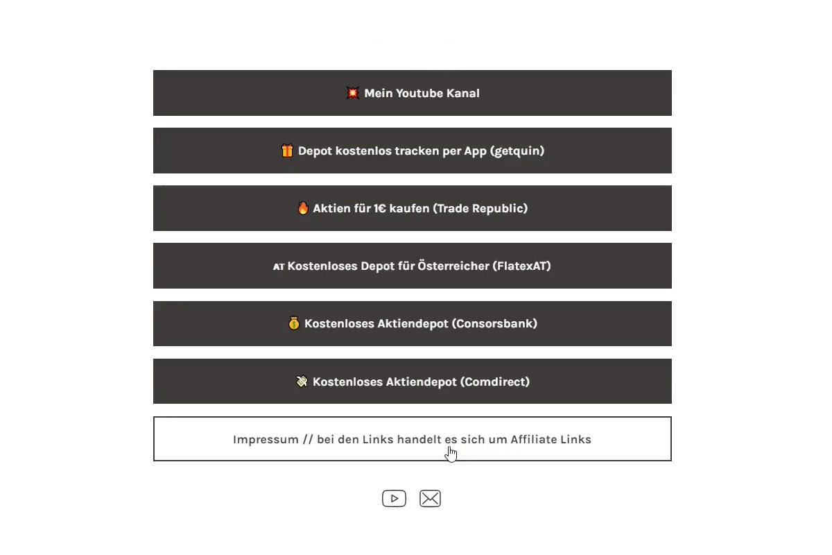 Affiliate-Marketing: 16.7 | Linktree rechtssicher machen