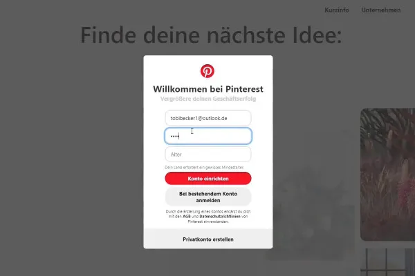 Marketing partnerski: 17.3 | Założenie konta na Pinterest