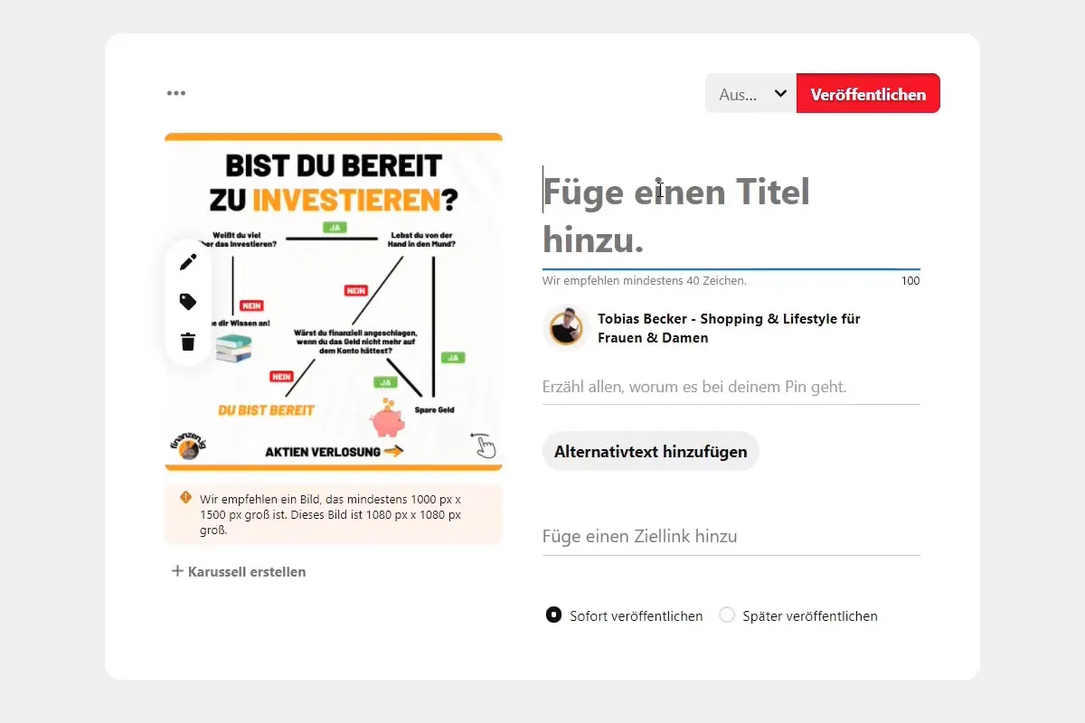 Affiliate-Marketing: 17.4 | Wie funktioniert Pinterest?