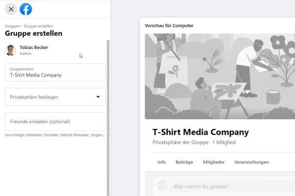 Marketing partnerski: 19.3 | utworzyć grupę na Facebooku