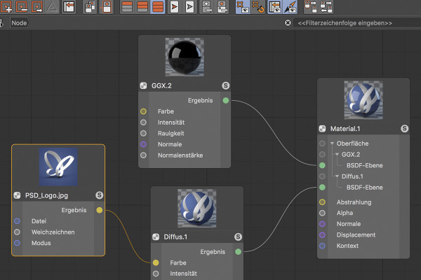 Nytt i version 20 – Nod-baserade material
