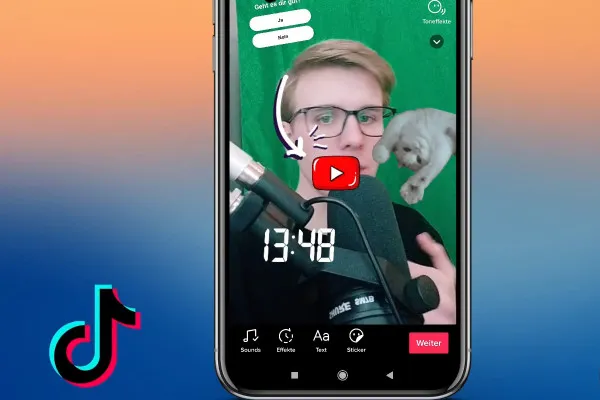 TikTok-Marketing-Tutorial: 6.6 | TikTok-Beitrag: Schnitt und weitere Möglichkeiten