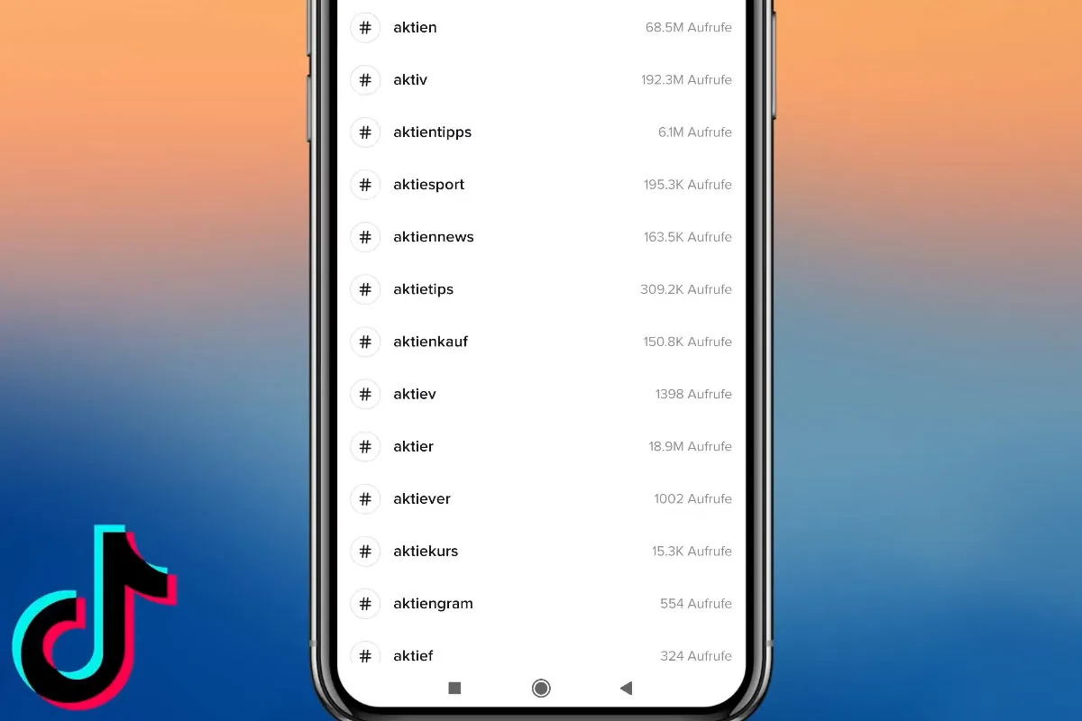 TikTok-Marketing-Tutorial: 10.7 | Reichweiten-Tipp 6: beste Hashtags wählen