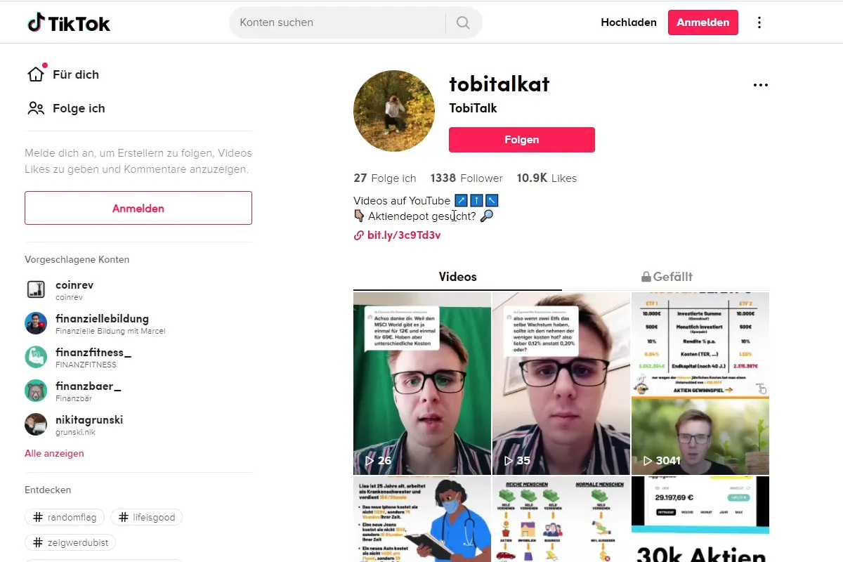 TikTok-Marketing-Tutorial: 17.11 | Hier könnte ihre Werbung stehen