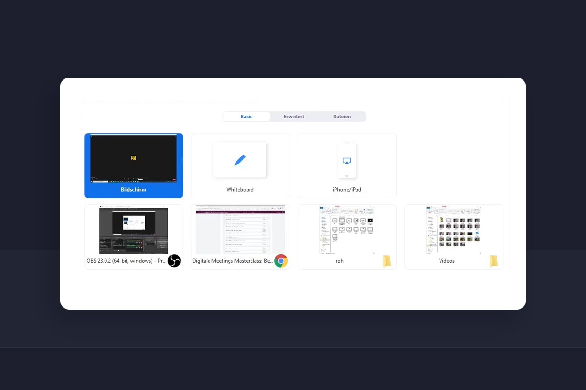 ZoomTutorial Videokonferenzen einrichten