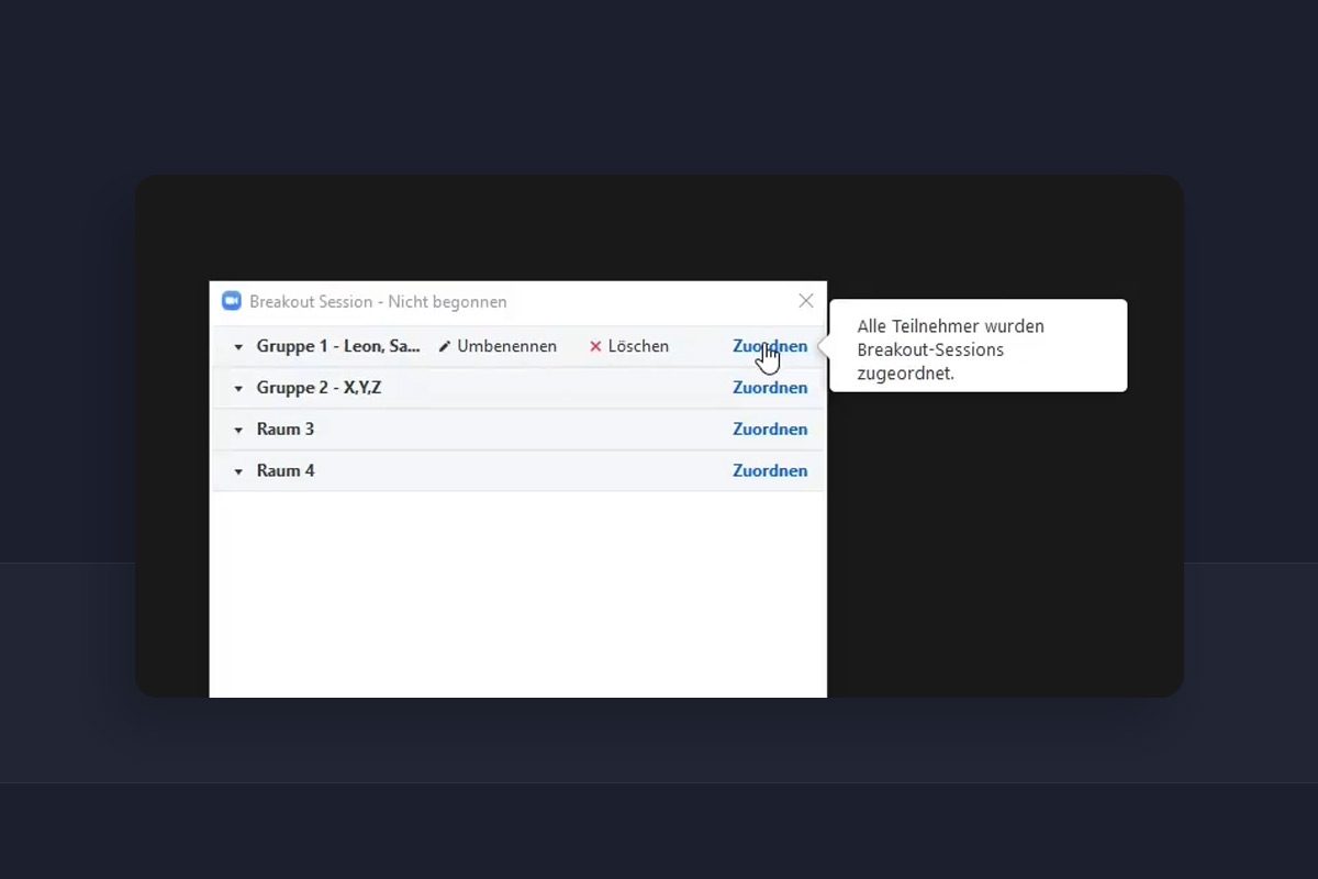 ZoomTutorial Videokonferenzen einrichten