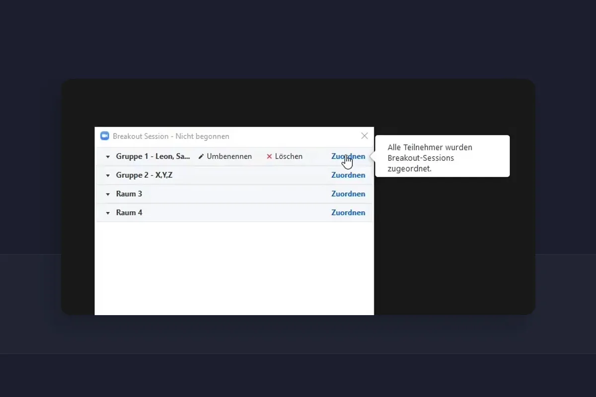 Zoom-Tutorial: 5.6 | Breakout-Rooms in Zoom