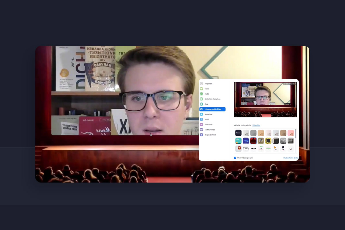 ZoomTutorial Videokonferenzen einrichten