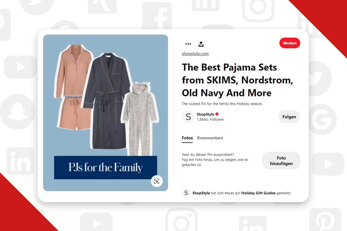 Pinterest-markkinointi 3.2 | Hyviä profiileja esimerkkinä
