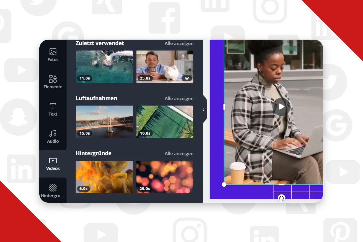 Pinterest-markkinointi 6.9 | Luo video-Pin Canvalla