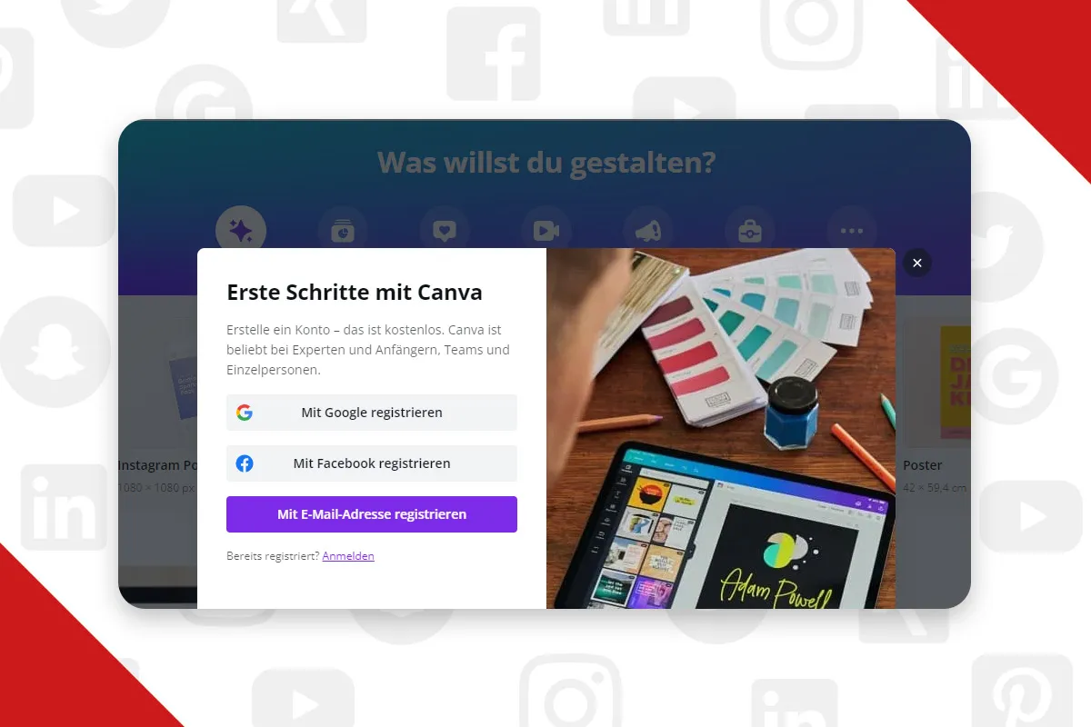 Pinterest-Marketing 6.2 | Kostenloses Konto erstellen