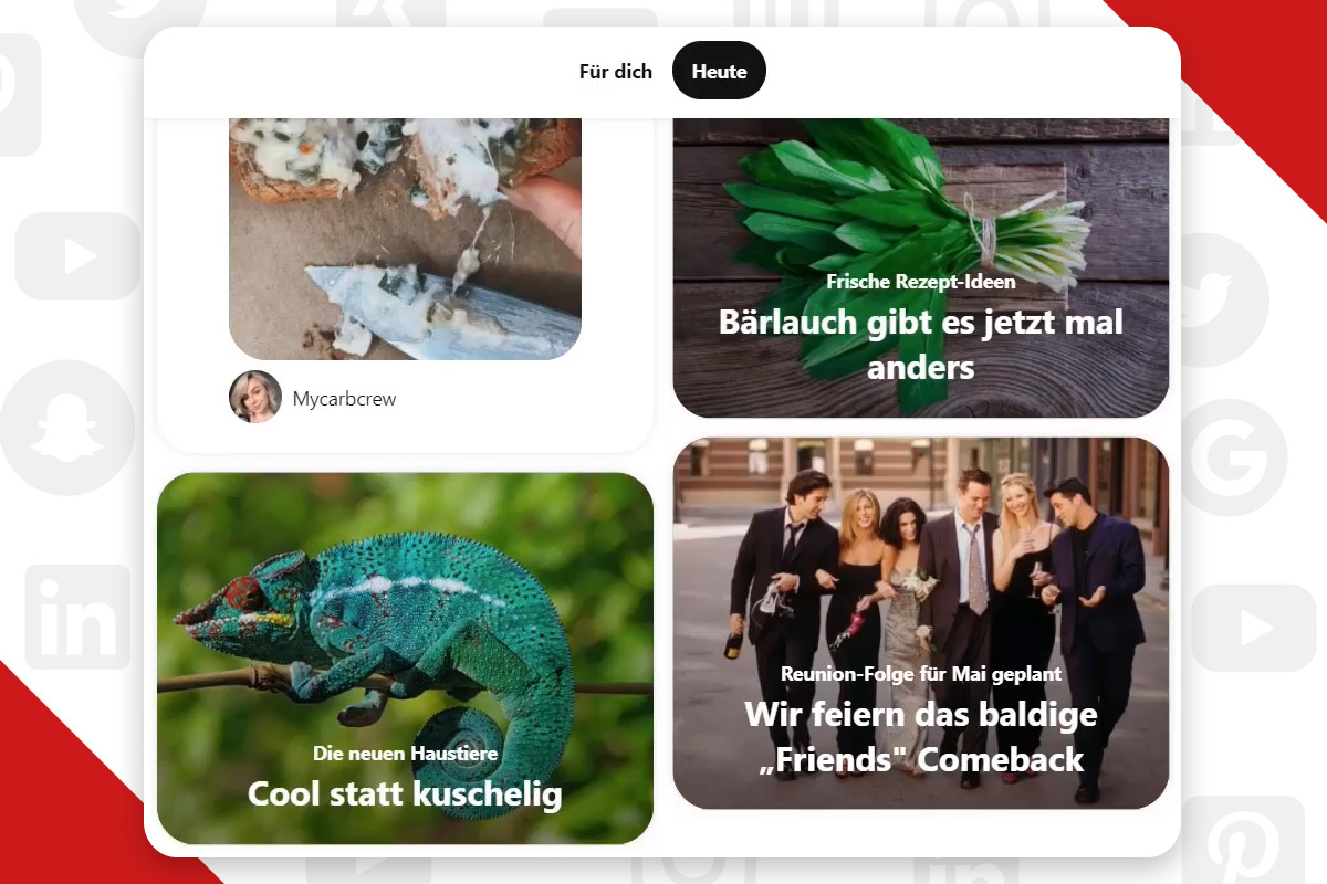 Pinterest-markkinointi 9.1 | Tänään-välilehti