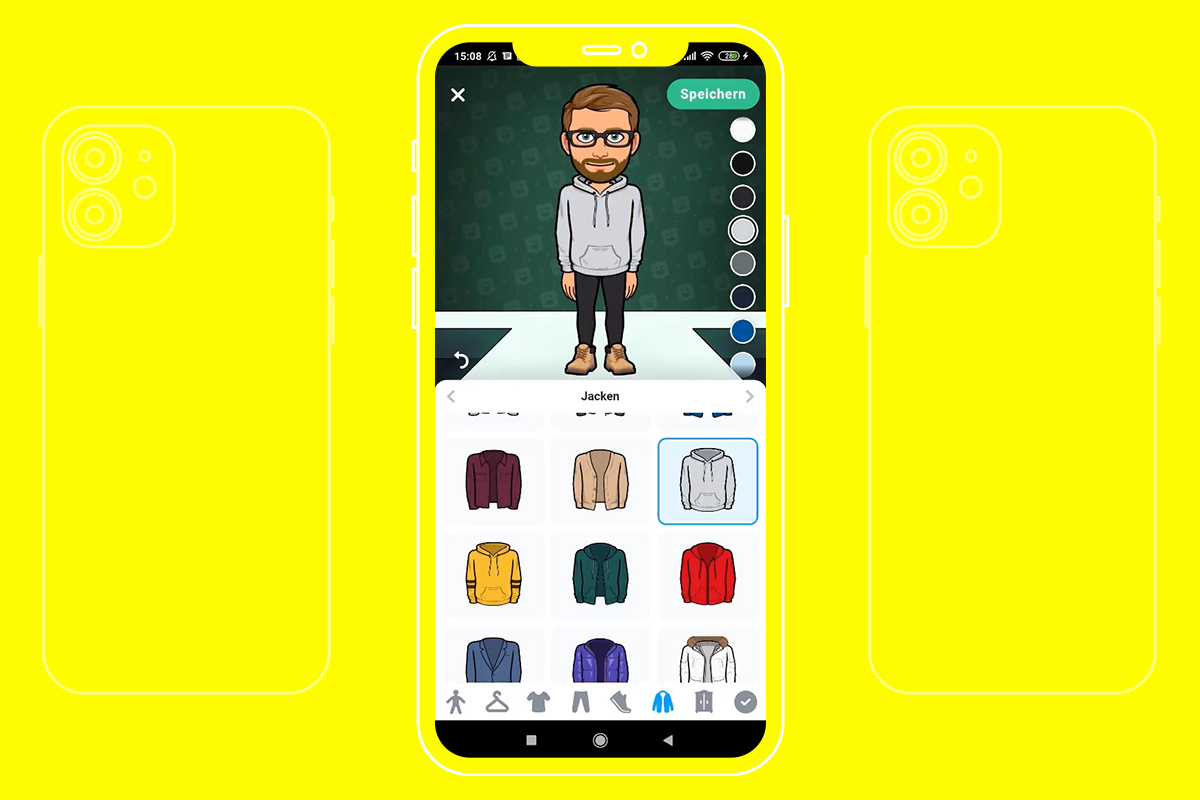 Snapchat-Tutorial: 3.3 | Snapchat profil resmi belirle