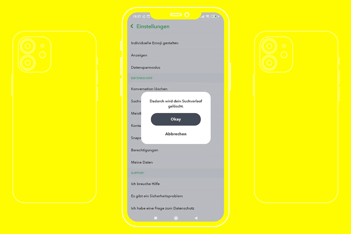 Snapchat-Tutorial: 3.5 | Snapchat Ayarları
