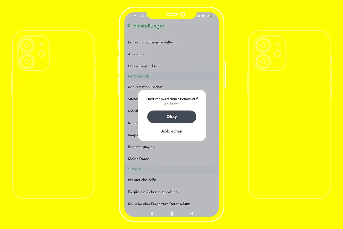 Snapchat-tutorial: 3.5 | Snapchat indstillinger