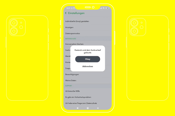 Snapchat-Tutorial: 3.5 | Snapchat Ayarları