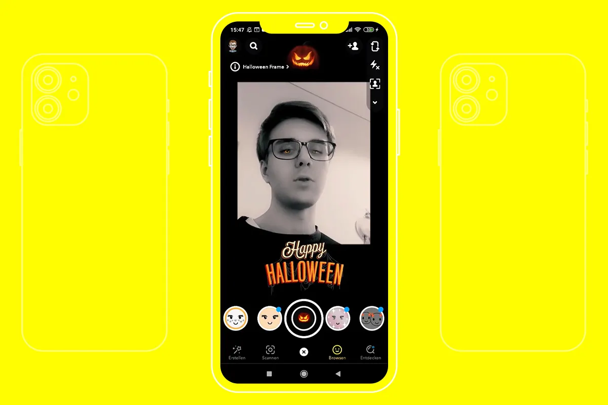 Snapchat-guide: 4.2 | Opret Snap Billede og Filter