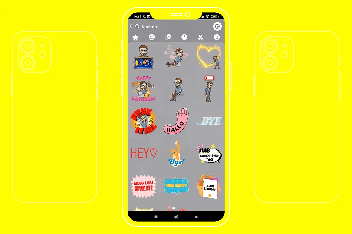Snapchat vejledning: 4.4 | Opret snap, tegn, emojis og stickers