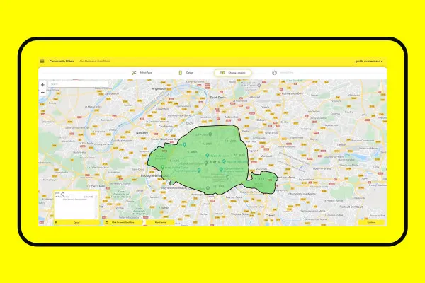 Snapchat-Tutorial: 6.2 | Snapchat Geofilter einrichten
