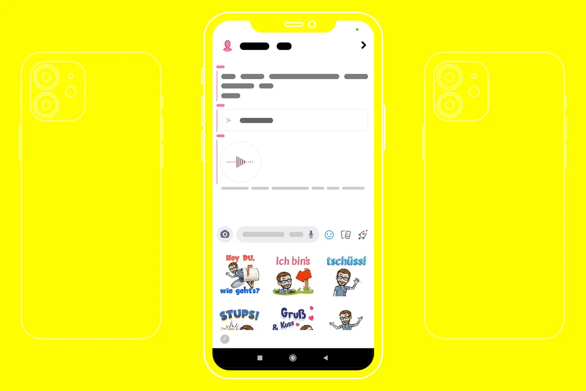 Snapchat-tutorial: 5.1 | Snapchat privat chat