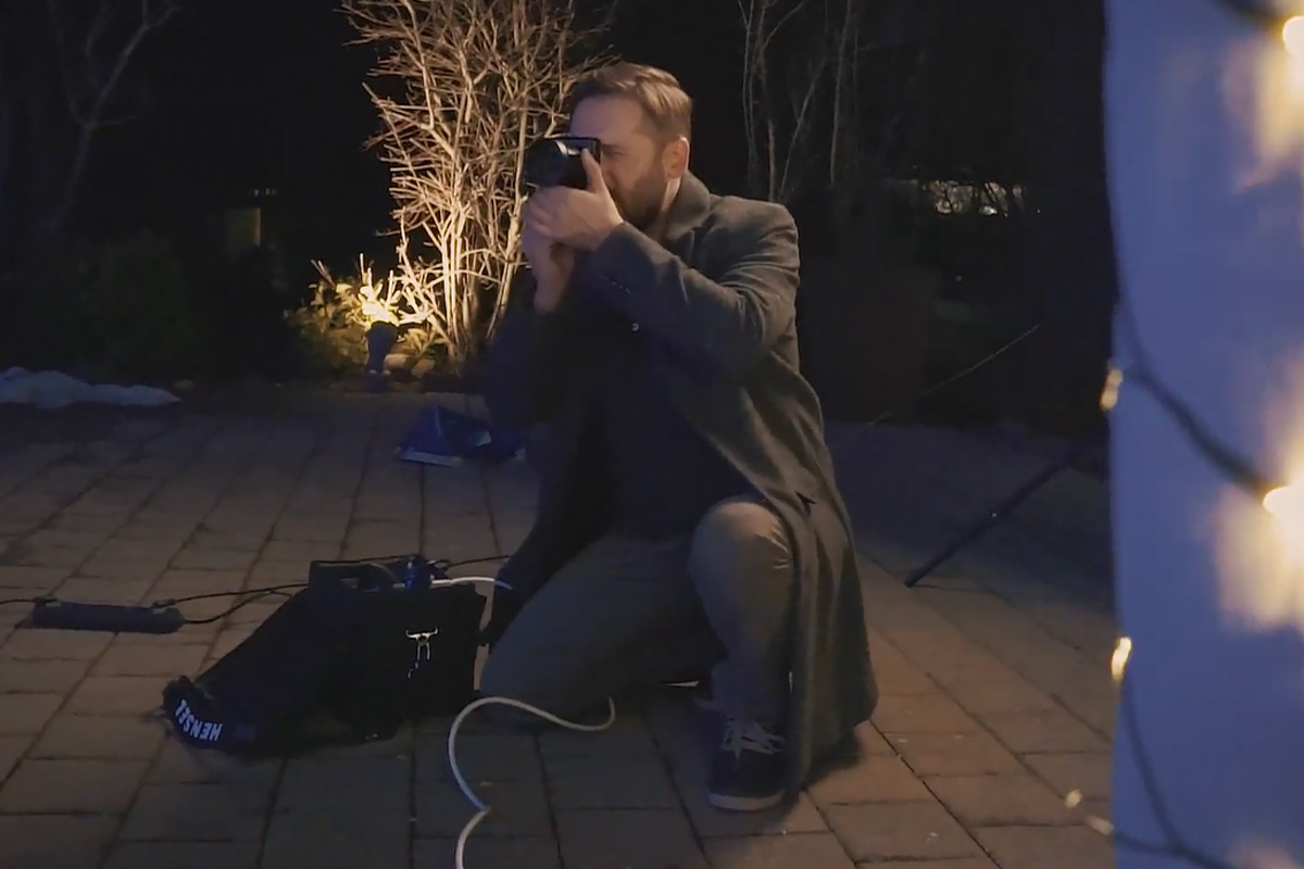Populære filmpostere og kinoeffekter: Riverdales stil - 2 Oppsett av lysoppsett